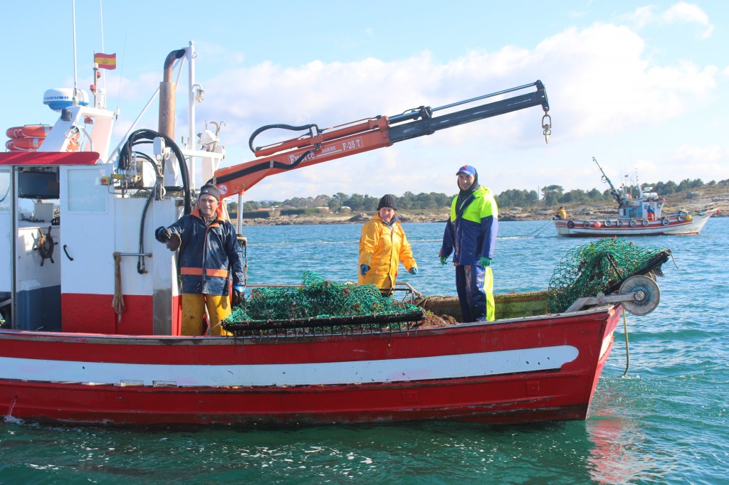 Artes de pesca en las Rías Baixas