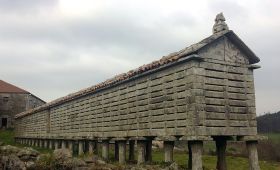 The "hórreo" of San Martiño de Ozón